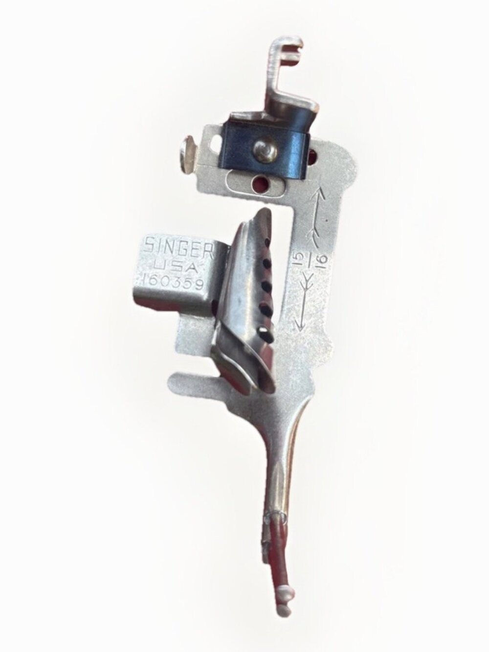 Singer Sewing Machine Slotted Binder Foot 160359 Replacement Attachment